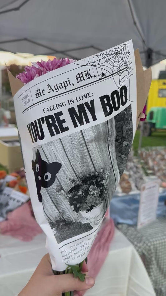 Custom October Newspaper Wrap